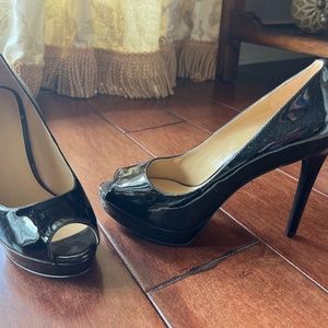 Michael Kors Black patent heels